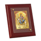 Diviniti 24K Gold Plated Mahagauri Mata Photo Frame For Home Wall Decor, Table, Puja Room, Festival Gift (16 x 13 CM)