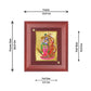 Diviniti 24K Gold Plated Radha Krishna Photo Frame For Home Decor, Wall Decor, Table Tops, Gift (16 x 13 CM)