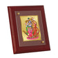 Diviniti 24K Gold Plated Radha Krishna Photo Frame For Home Decor, Wall Decor, Table Tops, Gift (16 x 13 CM)