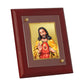 Diviniti 24K Gold Plated Jesus Photo Frame For Home Decor Showpiece, Wall Hanging, Festival Gift (16 x 13 CM)