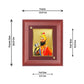 Diviniti 24K Gold Plated Guru Gobind Singh Photo Frame For Home Decor Showpiece, Table, Wall Decor, Gift (16 x 13 CM)