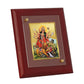 Diviniti 24K Gold Plated Durga Mata Photo Frame For Home Decor, Wall Decor, Table Tops, Puja, Festival Gift (16 x 13 CM)