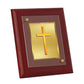 Diviniti 24K Gold Plated Holy Cross Photo Frame For Home Decor, Wall Decor, Table, Festival Gift (16 x 13 CM)