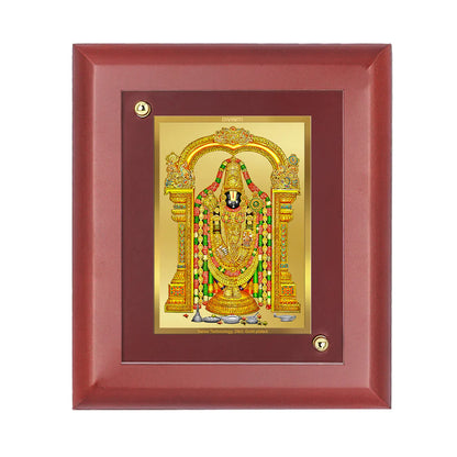 Diviniti 24K Gold Plated MDF Photo Frame For Home Decor, Table Tops, Puja Room, Gift