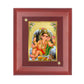 Diviniti 24K Gold Plated Bal Ganesha Photo Frame For Home Decor Showpiece, Table Tops, Wall Hanging (16 x 13 CM)