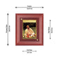 Diviniti 24K Gold Plated A.C.Bhaktivedanta Photo Frame For Home Wall Decor, Table Tops, Gift (16 x 13 CM)