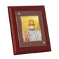 Diviniti 24K Gold Plated Acharya Shri Mahashraman Ji Photo Frame For Home Decor, Wall Decor, Table Tops (16 x 13 CM)