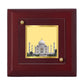 Diviniti 24K Gold Plated Taj Mahal Photo Frame For Home Decor Showpiece, Table Top, Gift (10 x 10 CM)