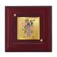 Diviniti 24K Gold Plated Shrinathji Photo Frame For Home Decor Showpiece, Table Tops, Puja, Gift (10 x 10 CM)