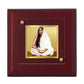 Diviniti 24K Gold Plated Sharda Mata Photo Frame For Home Decor, Table Tops, Puja, Gift (10 x 10 CM)