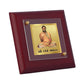 Diviniti 24K Gold Plated Shanti Amman Photo Frame For Home Decor Showpiece, Table Top, Royal Gift (10 x 10 CM)