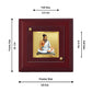 Diviniti 24K Gold Plated Thiruvalluvar Photo Frame For Home Decor Showpiece, Table Top & Gift (10 x 10 CM)