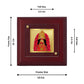 Diviniti 24K Gold Plated Maa Tara Photo Frame For Home Decor, Table Top, Prayer & Gift (10 x 10 CM)