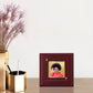 Diviniti 24K Gold Plated Sathya Sai Baba Photo Frame For Home Decor, Table Top & Gift (10 x 10 CM)