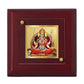 Diviniti 24K Gold Plated Santoshi Mata Photo Frame For Home Decor, Festival Gift, Puja (10 x 10 CM)