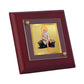 Diviniti 24K Gold Plated Sai Baba Photo Frame For Home Decor Showpiece, Table Decor, Gift (10 x 10 CM)