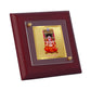 Diviniti 24K Gold Plated Raghvender Swami Photo Frame For Home Decor, Table Top, Gift (10 x 10 CM)