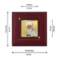 Diviniti 24K Gold Plated Radha Soami Photo Frame For Home Decor, Table Top, Gift (10 x 10 CM)