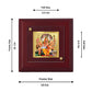 Diviniti 24K Gold Plated Narsingh Bhagwan Photo Frame For Home Decor, Table Tops, Prayer & Gift (10 x 10 CM)