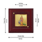 Diviniti 24K Gold Plated Murugan Photo Frame For Home Decor, Table, Prayer, Gift (10 x 10 CM)