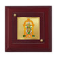 Diviniti 24K Gold Plated Meenakshi Devi Photo Frame For Home Decor, Table Tops, Puja, Gift (10 x 10 CM)