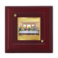 Diviniti 24K Gold Plated Last Supper Photo Frame For Home Decor Showpiece, Table Top & Gift (10 x 10 CM)