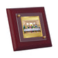 Diviniti 24K Gold Plated Last Supper Photo Frame For Home Decor Showpiece, Table Top & Gift (10 x 10 CM)