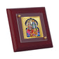 Diviniti 24K Gold Plated Vishnu Laxmi Frame For Home Decor Showpiece, Table Tops, Puja, Gift (10 x 10 CM)