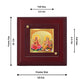 Diviniti 24K Gold Plated Lakshmi Ganesh Frame For Home Decor, Table Tops, Puja, Festival Gift (10 x 10 CM)