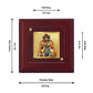 Diviniti 24K Gold Plated Krishna Frame For Home Decor, Table Top, Puja, Festival Gift (10 x 10 CM)