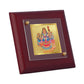 Diviniti 24K Gold Plated Khodiyar Mata Frame For Home Decor, Table Tops, Puja, Gift (10 x 10 CM)