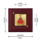 Diviniti 24K Gold Plated Khatu Shyam Frame For Home Decor, Table Tops, Puja Room & Gift (10 x 10 CM)