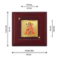 Diviniti 24K Gold Plated Hanuman Ji Photo Frame For Home Decor, Office, Table, Puja, Gift (10 x 10 CM)