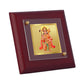 Diviniti 24K Gold Plated Hanuman Ji Photo Frame For Home Decor, Office, Table, Puja, Gift (10 x 10 CM)