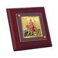 Diviniti 24K Gold Plated Durga Mata Photo Frame For Home Decor, Table, Puja & Festival Gift (10 x 10 CM)