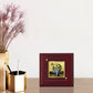 Diviniti 24K Gold Plated Baba Balak Nath Photo Frame For Home Decor Showpiece, Table Tops, Gift (10 x 10 CM)