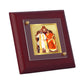 Diviniti 24K Gold Plated Amma Bhagwan Photo Frame For Home Decor Showpiece, Table Tops, Gift (10 x 10 CM)