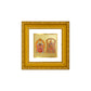 DIVINITI 24K Gold Plated Padmavathi Balaji Photo Frame For Home Decor, Table Decor (10 X 10 CM)