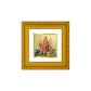 DIVINITI MAA DURGA JI Gold Plated Wall Photo Frame| DG Frame 101 Size 1A Wall Photo Frame and 24K Gold Plated Foil| Religious Photo Frame Idol For Prayer, Gifts Items (10CMX10CM)