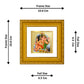 DIVINITI Bal Ganesha Gold Plated Wall Photo Frame| DG Frame 101 Size 1A Wall Photo Frame and 24K Gold Plated Foil| Religious Photo Frame Idol For Prayer, Gifts Items (10CMX10CM)