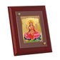 DIVINITI Lakshmi Gold Plated Wall Photo Frame, Table Decor| MDF 2 Wooden Wall Photo Frame and 24K Gold Plated Foil| Religious Photo Frame Idol For Pooja, Gifts Items (20.0CMX16.0CM)