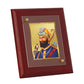 DIVINITI Guru Gobind Singh Gold Plated Wall Photo Frame, Table Decor| MDF 2 Wooden Wall Photo Frame and 24K Gold Plated Foil| Religious Photo Frame Idol, Gifts Items (20.0CMX16.0CM)