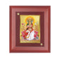 DIVINITI Gayatri Mata Gold Plated Wall Photo Frame, Table Decor| MDF 2 Wooden Wall Photo Frame and 24K Gold Plated Foil| Religious Photo Frame Idol For Pooja, Gifts Items (20.0CMX16.0CM)