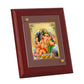 DIVINITI Bal Ganesha Gold Plated Wall Photo Frame, Table Decor| MDF 2 Wooden Wall Photo Frame and 24K Gold Plated Foil| Religious Photo Frame Idol For Pooja, Gifts Items (20.0CMX16.0CM)