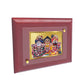 DIVINITI Jagannath Gold Plated Wall Photo Frame, Table Decor| MDF 2 Wooden Wall Photo Frame and 24K Gold Plated Foil| Religious Photo Frame, Gifts Items (20.0CMX16.0CM)