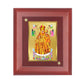 DIVINITI Lady of Health Gold Plated Wall Photo Frame, Table Decor| MDF 2 Wooden Wall Photo Frame and 24K Gold Plated Foil| Religious Photo Frame Idol For Pooja, Gifts Items (20.0CMX16.0CM)