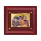 DIVINITI Jagannath-2 Gold-Plated Wall Photo Frame| MDF 2.5 Wooden Wall Frame with 24K Gold-Plated Foil| Religious Photo Frame Idol For Prayer, Gifts Items (25CMX20CM)