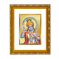 DIVINITI 24K Gold Plated Vishnu Ji Photo Frame For Home Wall Decor, TableTop, Puja, Gift (21.5 X 17.5 CM)