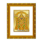 DIVINITI 24K Gold Plated Tirupati Balaji Wall Photo Frame For Home Decor, TableTop, Puja (21.5 X 17.5 CM)