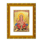 DIVINITI 24K Gold Plated Lord Ganesha Photo Frame For Home Wall Decor, Tabletop, Worship (21.5 X 17.5 CM)